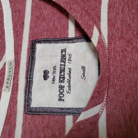 New York Proof Excellence Striped Long Sleeve Tee Size Small - Picture 6 of 9